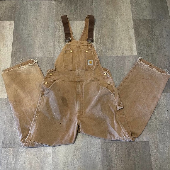 SOLD Carhartt VTG Overalls 36X32 - Picture 2 of 6